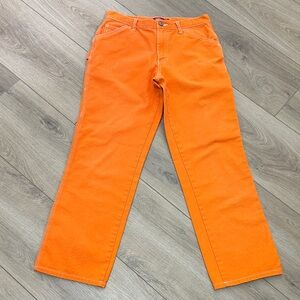 Dickies Bold Orange Utility Carpenter Pants. Size 3 / 26